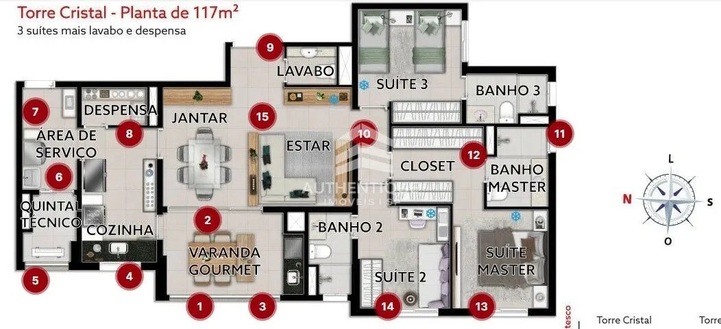 Imagem SPETTACOLO CENTRO SAO BERNARDO DO CAMPO - Apartamento no Centro de São Bernardo do Campo à Venda