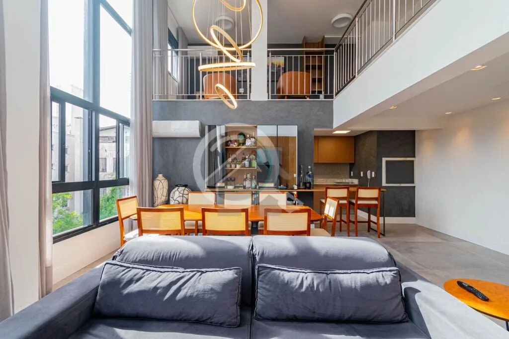Imagem Apartamento Duplex de luxo de 182 m², 3 dormitórios sendo 2 amplas suítes e 3 vagas de garagem no...