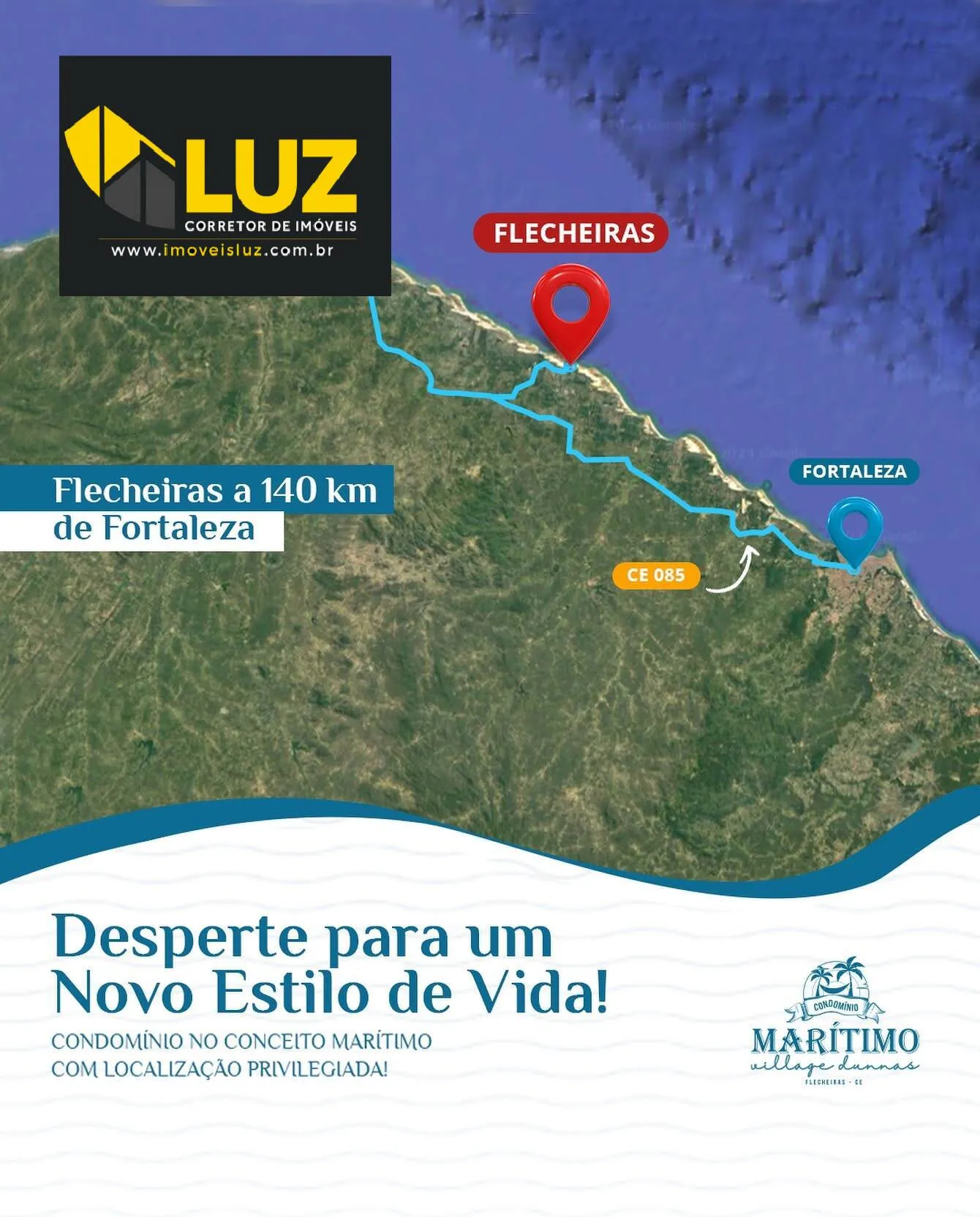 Imagem MARÍTIMO VILLAGE DUNNAS -Onde a exclusividade em Flecheiras