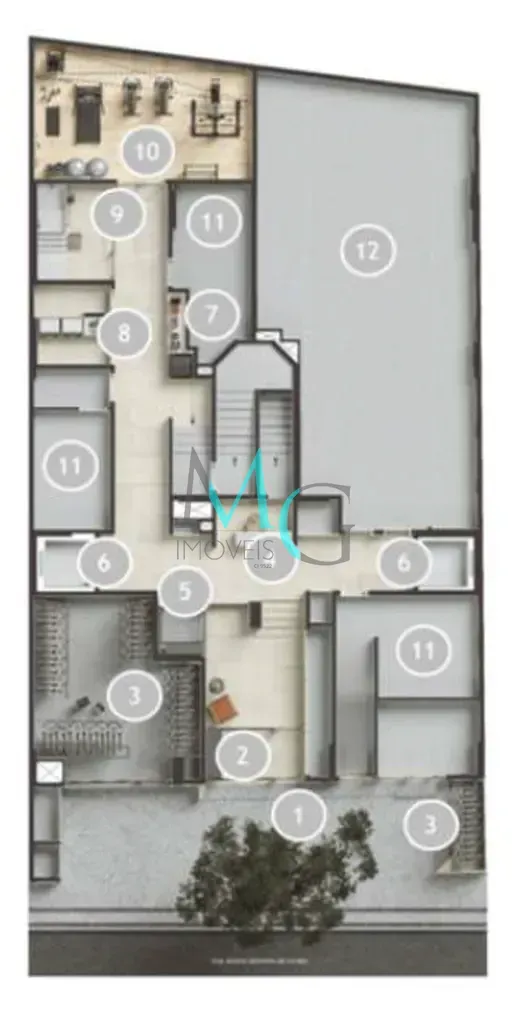 Imagem Studio à venda 1 Quarto 33.69M² Centro Rio de Janeiro - RJ | Soul Rio N Sra de Fátima 63