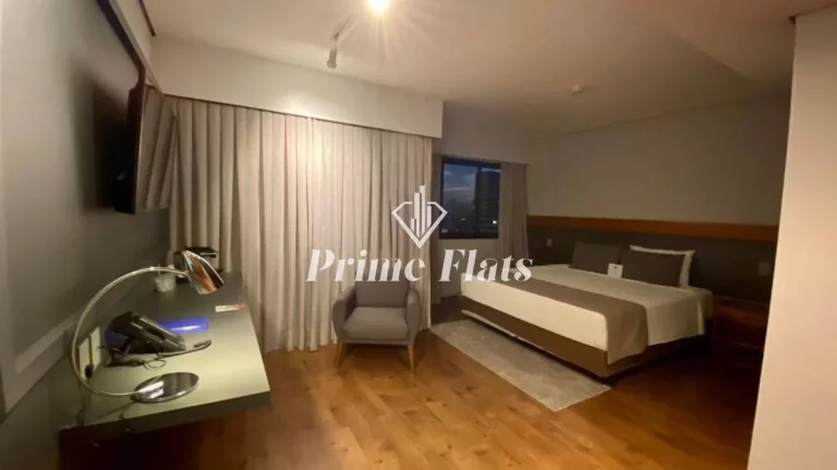 Imagem Flat disponível para venda no Hotel Slaviero Essential Moema, com 26m², 1 dormitório e 1 vaga