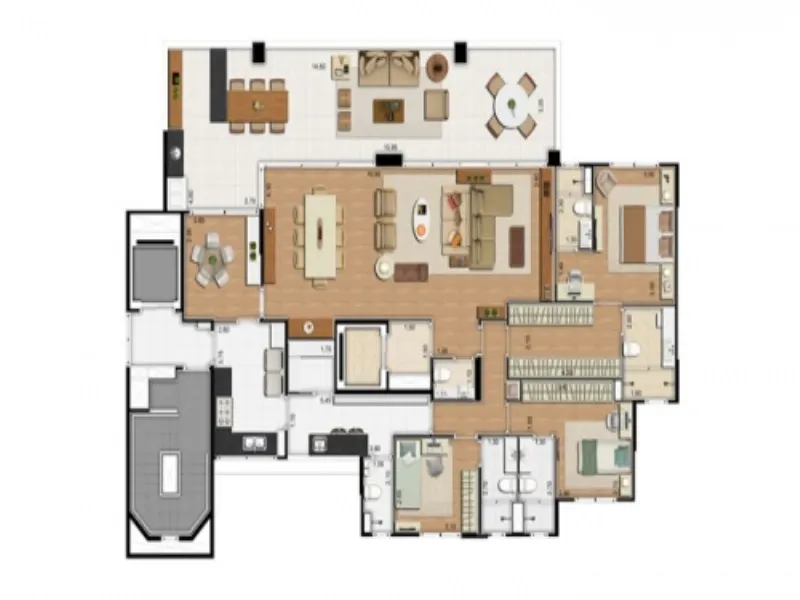 Imagem Apartamento 4 quartos em Perdizes São Paulo SP, apartamento alto padrão em São Paulo-Sp, apartamento em Perdizes SP, comprar apartamento em São Paulo
