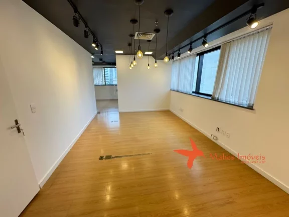 Imagem Sala/Conjunto Comercial para Locação em Pinheiros, São Paulo-SP: 2 Salas, 2 Banheiros, 2 Vagas de Garagem, 70m² de Área