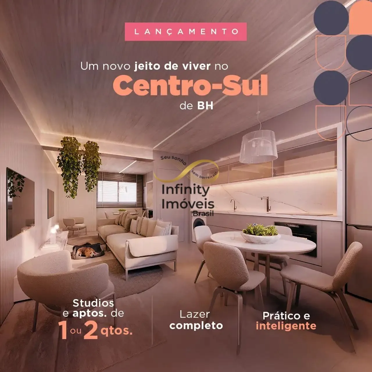 Imagem ONE - Apartamento à venda no bairro Centro - Belo Horizonte/MG