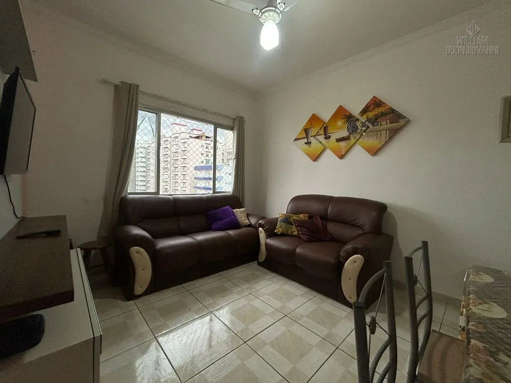 Foto do imóvel Frente Mar, Mobiliado, Apartamento à Venda - Praia Grande, Bairro Mirim em Nova Mirim, Praia Grande - SP