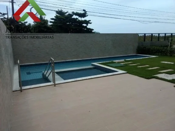 Imagem Flat de luxo para locação em Barra de Jangada, Jaboatão dos Guararapes-PE: 1 quarto, 1 sala, 1 banheiro, 1 vaga de garagem!