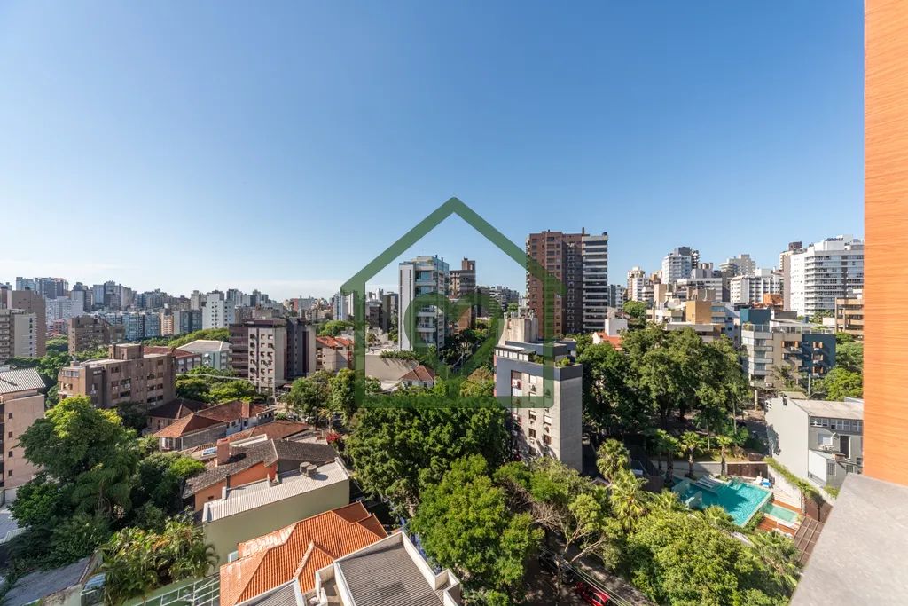 Imagem A Bridge Imóveis vende apartamento de 145 m², em andar alto, com 3 suítes, living para três ambi...