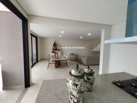 Imagem Casa Sobrado com Piscina 3 Suítes sendo 1 Com Closet, Condomínio Dona Maria Jose Indaiatuba SP
