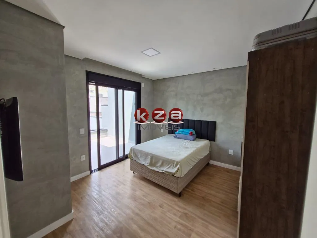 Imagem Casa Moderna e nova a venda em condomínio de alto padrão em Valinhos-SP, : 3 suítes, 4 vagas, 280m².gourmet com piscina.