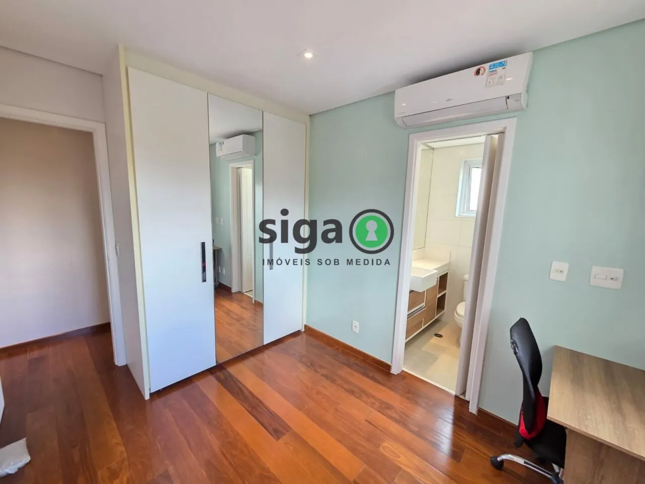 Imagem Apartamento Brooklin 134 m² 3 suítes pé direito duplo varanda gourmet churrasqueira