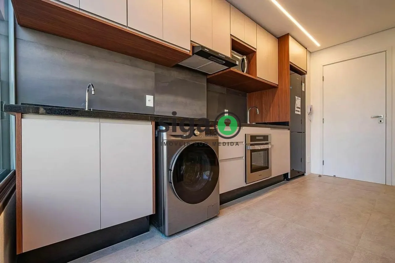 Imagem Apartamento mobiliado para locação em Pinheiros 01 dormitório, São Paulo - SP