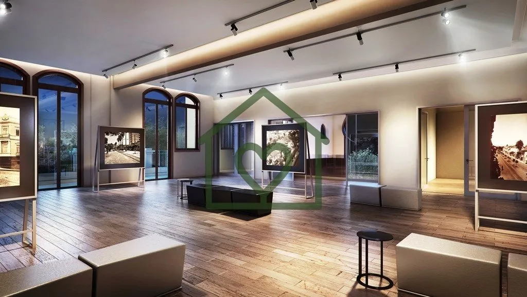 Imagem Um empreendimento comercial que celebra a arquitetura do passado e do futuro de Porto Alegre, projet...