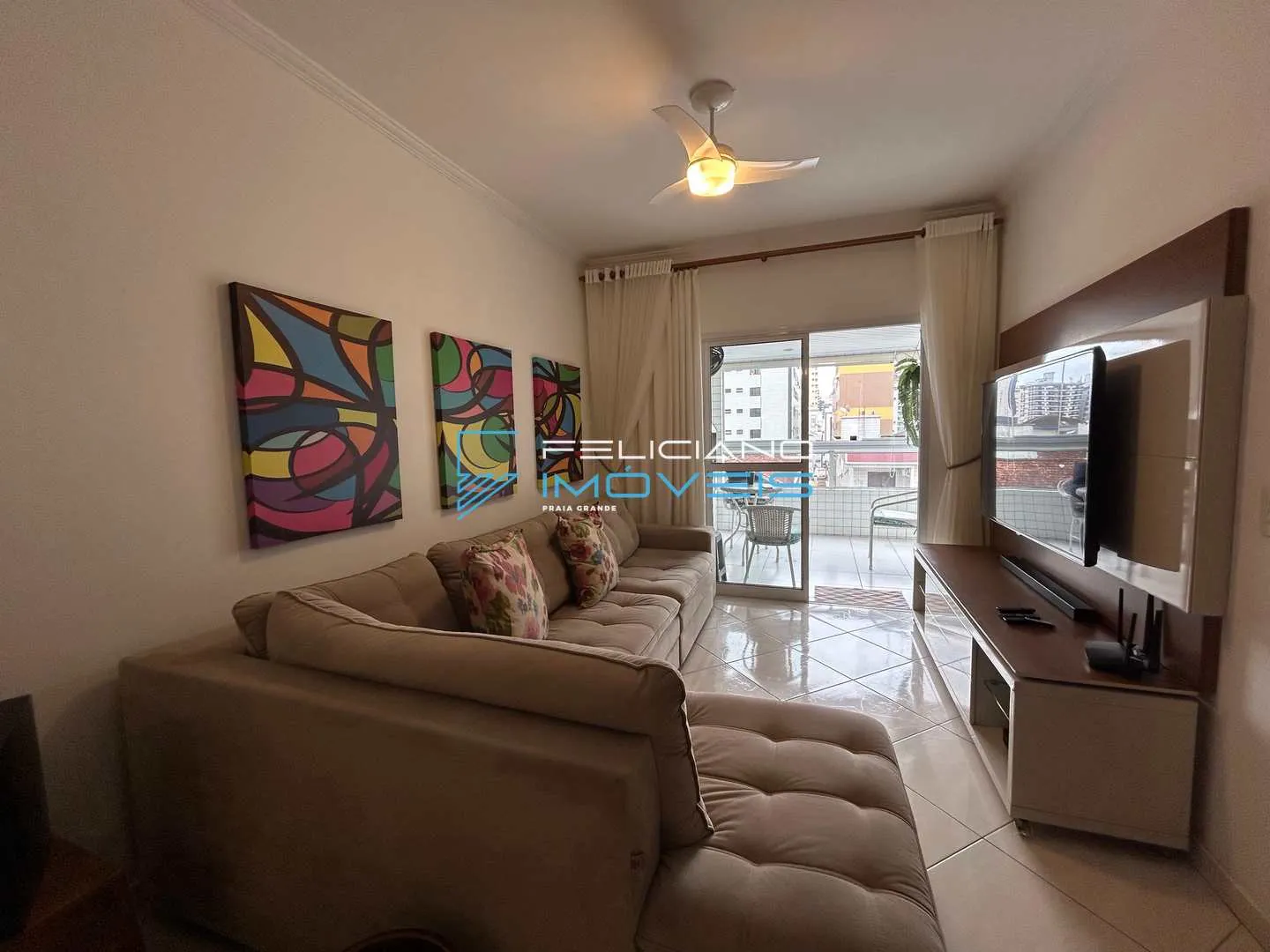 Imagem Apartamento com 3 quartos, Guilhermina, Praia Grande - R$ 899 mil, Cod: 4951