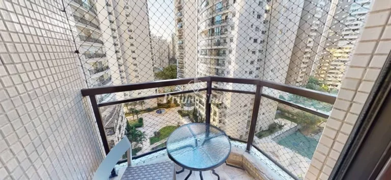 Imagem Flat disponível para locação no The Sutton House em Moema, com 120m², 3 dormitórios e 2 vagas