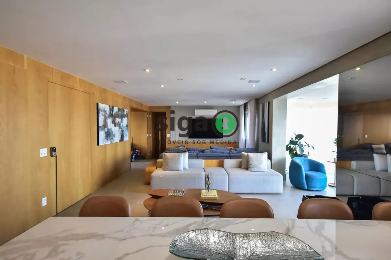 Imagem Apartamento de 223 metros com 3 quartos e 4 vagas