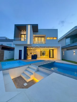Imagem Casa 4 quartos e 3 suítes no condomínio Boulevard Lagoa