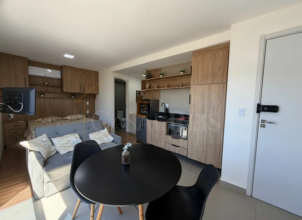Imagem Apartamento 1 quarto à venda em Centro, Poços de Caldas
