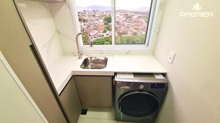 Imagem APARTAMENTO COM FINO ACABAMENTO RES. HARMONIA 52 M², 2 DORMS, COZINHA ESTILO AMERICANA
