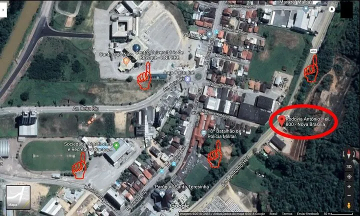 Terreno à Venda, 12.000 m² em Nova Brasília - Brusque
