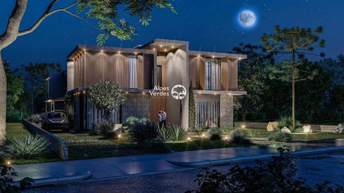 Imagem Vende-se casa em Condominio O Bosque em Gramado a 7 minutos da Rua Coberta