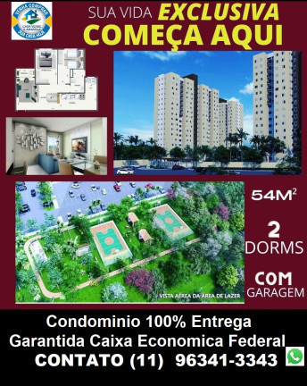 Apartamento com 2 Quartos à Venda,  em Jardim de Lourdes - Embu das Artes
