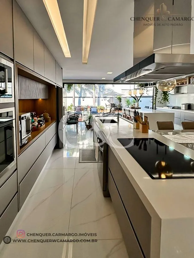 Imagem Casa porteira fechada à venda no Reserva Ermida Jundiaí, 290m², 3 suítes e automação