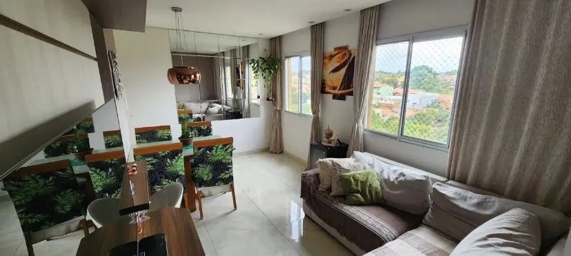 Imagem Apartamento para Venda em Campinas, Parque Fazendinha, 2 dormitórios, 1 suíte, 2 banheiros, 1 vaga