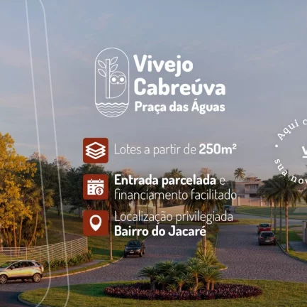 Foto do imóvel Loteamento Vivejo Cabreúva-Praças das Águas em Av. Vereador José Donato