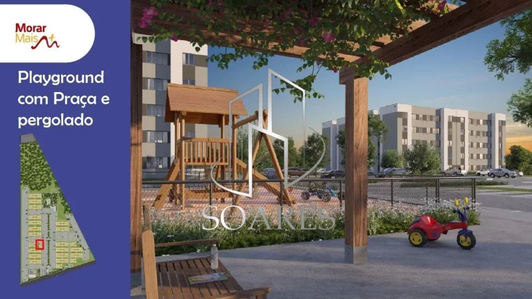Imagem Smart Vista do Rio: Financiamento Caixa com entrada reduzida no 40 Horas