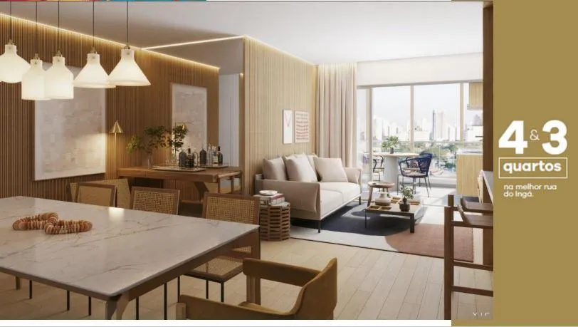 Imagem Apartamentos de Luxo no Ingá - 2 a 3 Vagas e Lazer Completo
