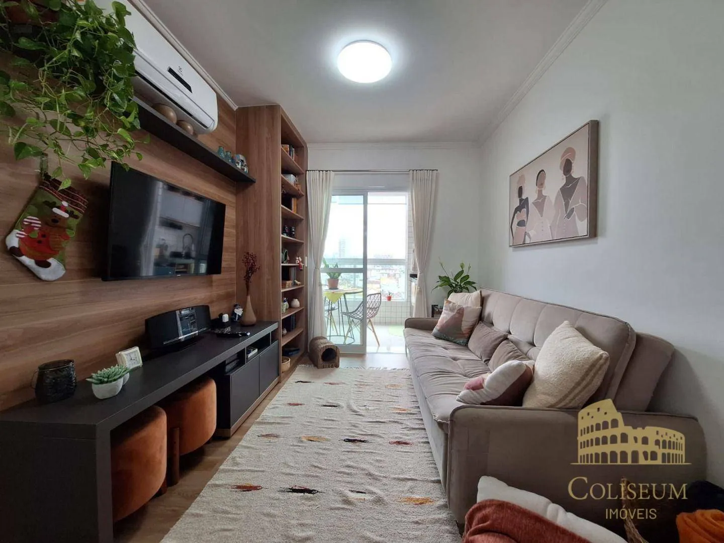 Imagem Apartamento com 3 dormitórios à venda, 101 m² por R$ 910.000,00 - Vila Assunção - Praia Grande/SP