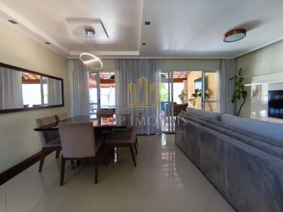 Imagem Maravilhosa casa três dormitórios suíte espaço gourmet em condominio fechado