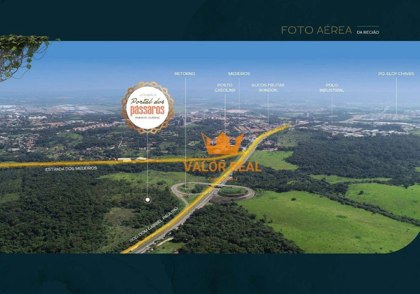 Imagem Lançamento. Portal dos Pássaros, Desc. 20% Medeiros, Área Útil a partir de 187 m2, R$ 182 mil.