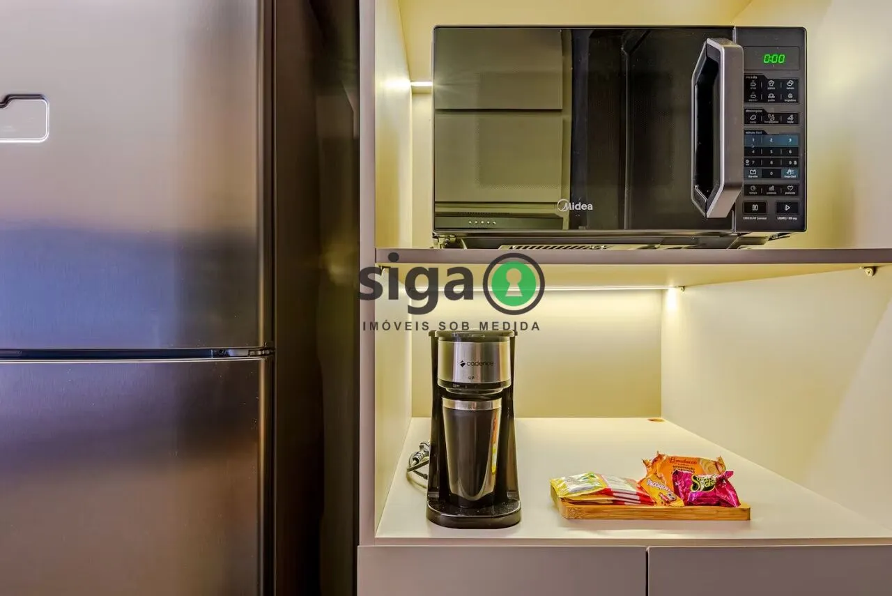 Imagem Apartamento com 1 dormitório para alugar, 27 m² por R$ 7.000/mês - Itaim Bibi - São Paulo/SP