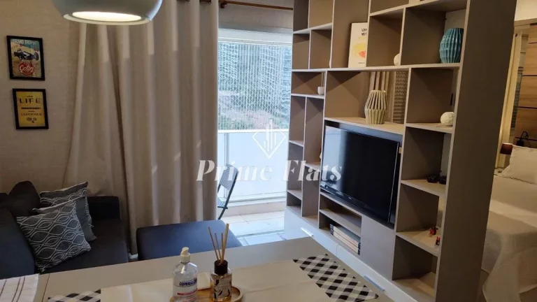 Imagem Flat disponível para locação no Condomínio Add Nova Berrini, com 33m², 1 dormitório e 1 vaga