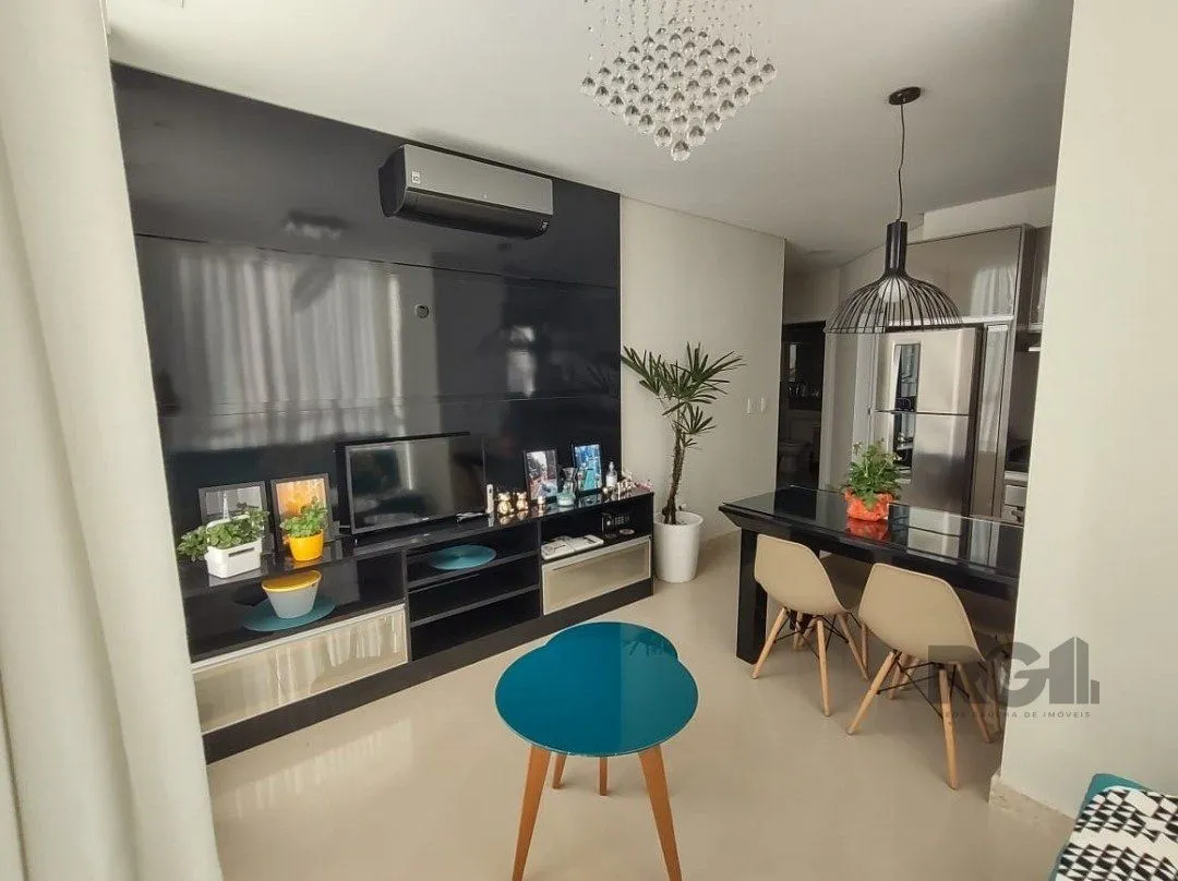 Imagem Apto mobiliado e decorado 01 dormitório com garagem