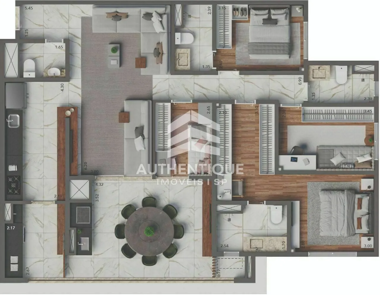 Imagem Living Hereditá Ipiranga - Apartamento à venda no bairro Ipiranga - São Paulo/SP, Zona Sul