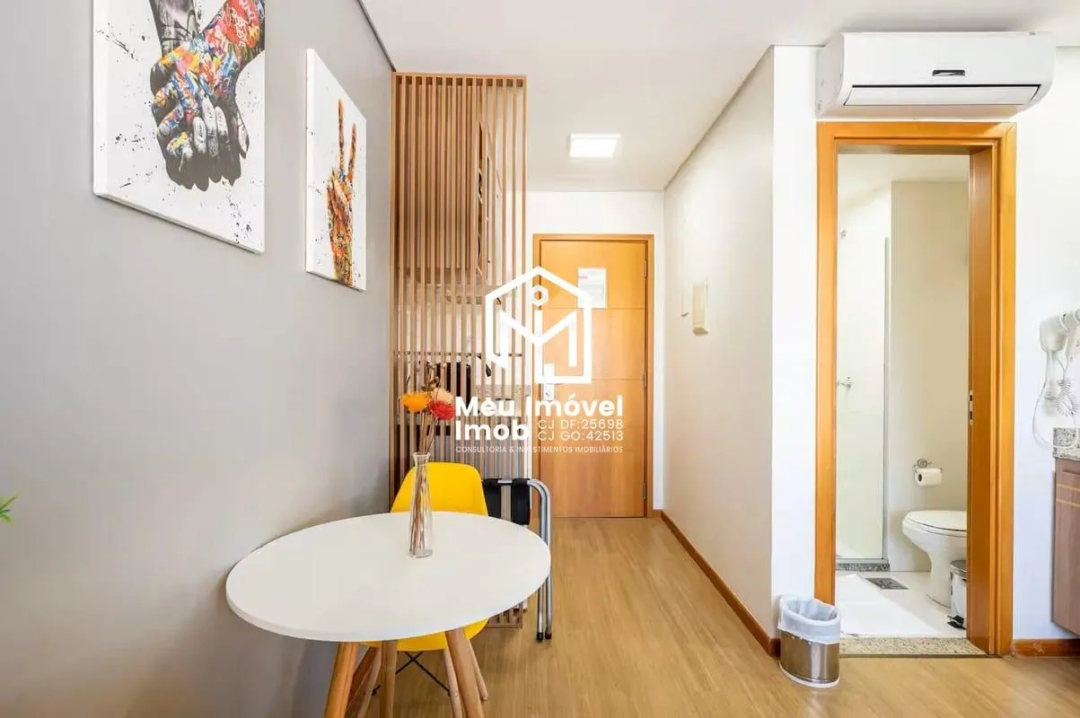 Imagem Flat no SHN 1 Quarto 1 Suíte 1 Vaga 21m² Asa Norte/DF