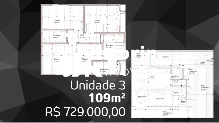 Imagem Sobrado Duplex com terraço Cajuru