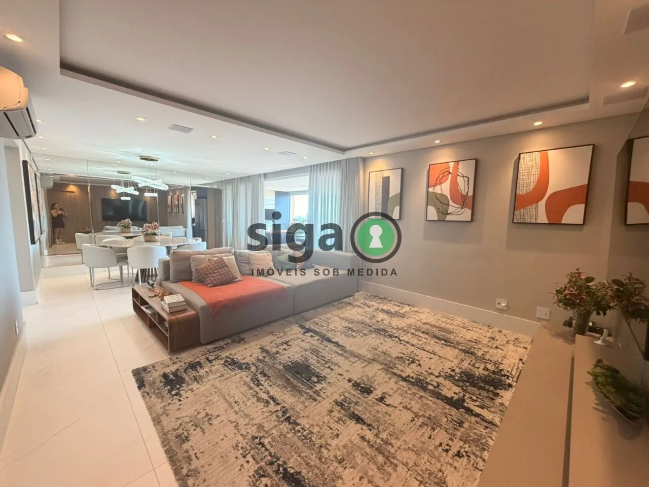 Imagem Apartamento de 141 metros 3 suítes vista clube no Paulistano