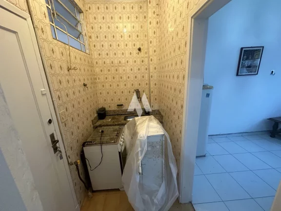 Imagem Apartamento com Vista para o Mar no Embaré – 1 Dormitório