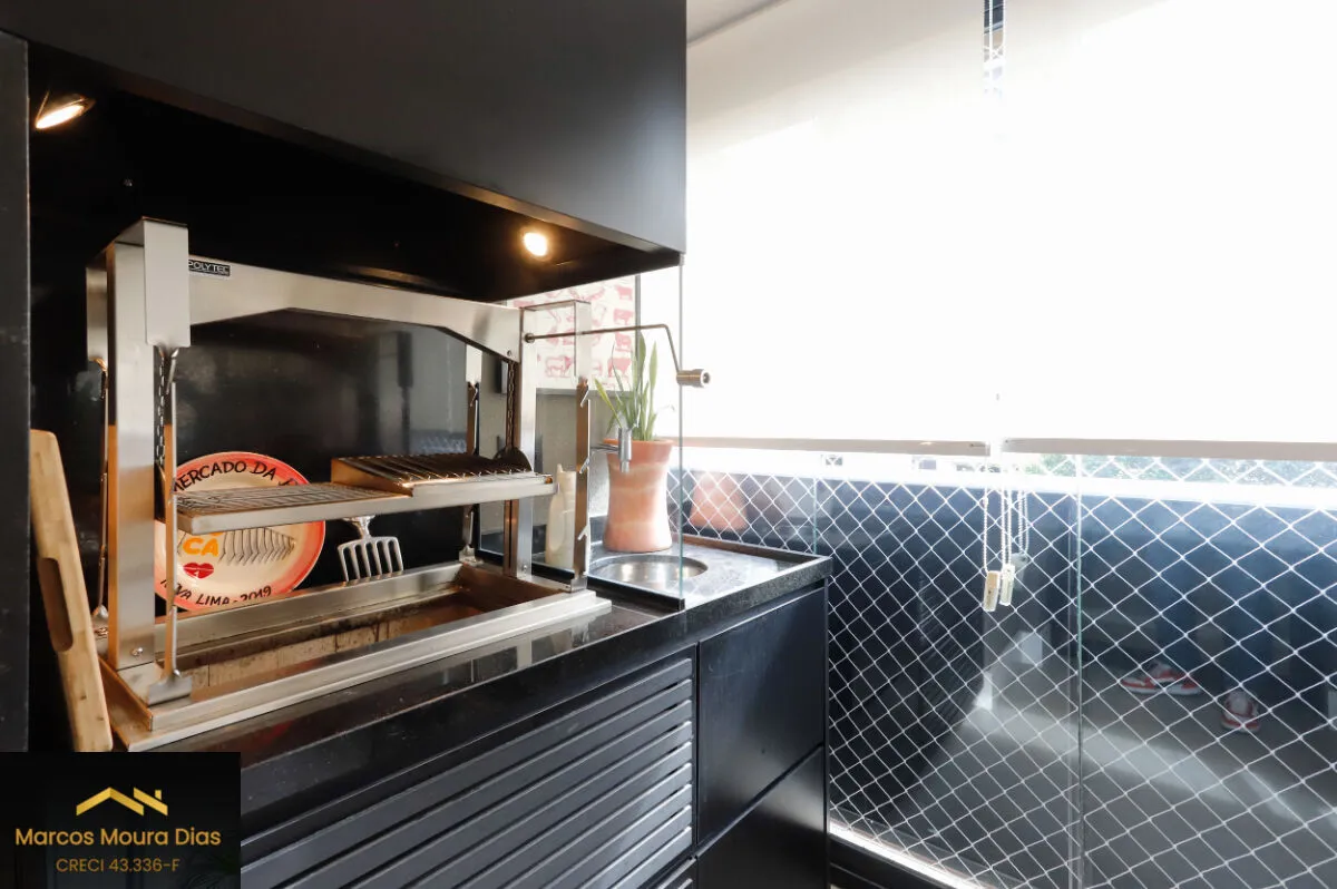Imagem Apartamento com 3 suítes, Varanda Gourmet, 2 Vagas de Garagem no Sumaré. Edifício com Lazer e Portaria 24hs