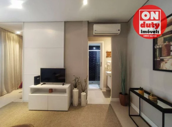 Imagem Apartamento com 1 dormitório à venda, 45 m² por R$ 740.000,00 - Gonzaga - Santos/SP