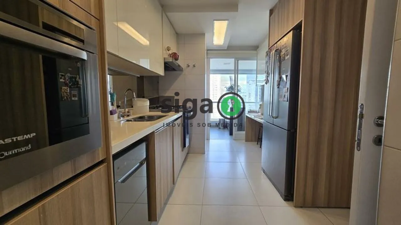 Imagem Apartamento Alto Padrão à Venda no Brooklin - 3 Suítes - 4 Vagas Fixas - Acabamento Premium