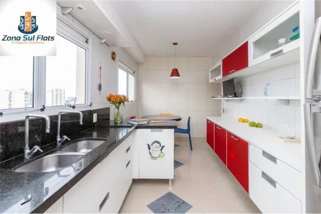 Imagem Apartamento à Venda No Alto da Boa Vista Com 4 Dormitórios Sendo 3 Suítes e 3 Vagas + Depósito
