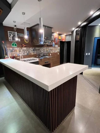 Imagem *Casa Térrea Ibiti Royal Park* *Projeto Arquitetônico Eduardo Rodrigues* Terreno de 461 m2 (vista ...