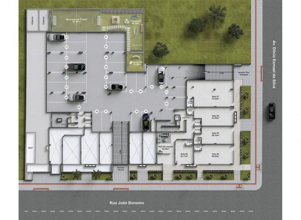 Imagem Apartamento com 3 Quartos à Venda, 86 m²em Centro - Içara