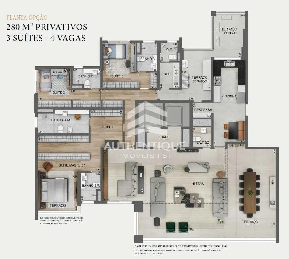 Imagem PÁTRIO IBIRAPUERA - Apartamento no bairro Moema à venda