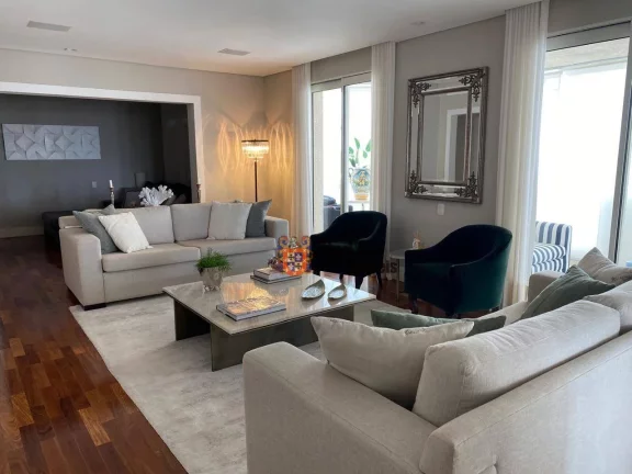 Imagem Apartamento com 3 suítes à venda, 260 m² por R$ 3.600.000 - Panamby - São Paulo/SP