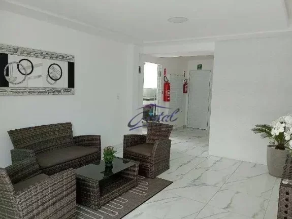 Imagem Apartamento com 1 dormitório à venda, 57 m² por R$ 365.000,00 - Guilhermina - Praia Grande/SP